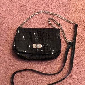 Black side bag